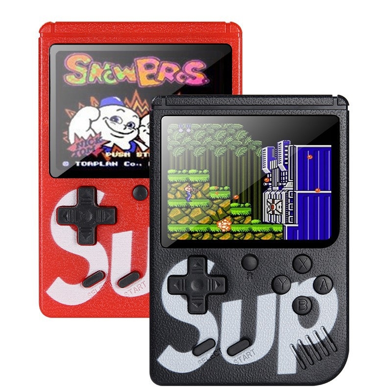 Portatīvā retro rokasspēļu konsole diviem spēlētājiem ar TV savienojumu, 8 bitu OS, 1 GB atmiņa, USB interfeiss, AV izeja