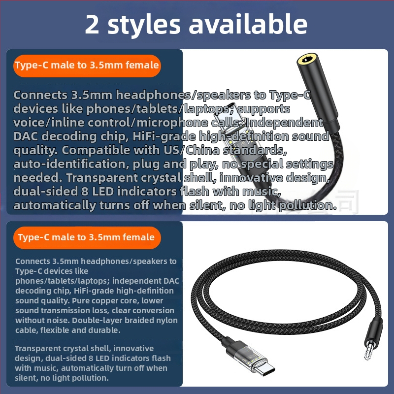 Cablu audio Hi‑Fi Crystal serie, nichelat, izolație din nylon, miez din cupru pur