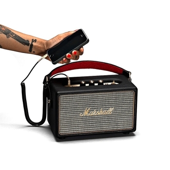 Audio kabel za Marshall zvučnike, dvosmjerni 3,5 mm AUX, opružni kabel, zlatno obloženo bakreno jezgro, Rohs potvrda