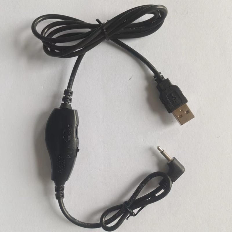 Φρέζα νυχιών USB 5V, 3 κινητήρες, 12-βήμα έλεγχος ταχύτητας, ρυθμιζόμενος διακόπτης εμπρός/πίσω, DC κυκλικό βύσμα τροφοδοσίας