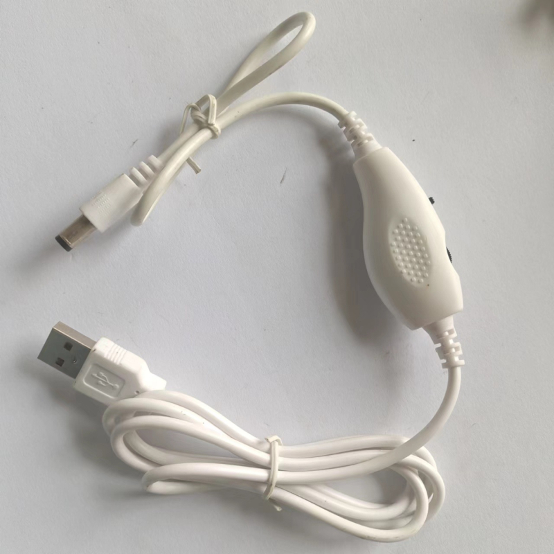 Φρέζα νυχιών USB 5V, 3 κινητήρες, 12-βήμα έλεγχος ταχύτητας, ρυθμιζόμενος διακόπτης εμπρός/πίσω, DC κυκλικό βύσμα τροφοδοσίας