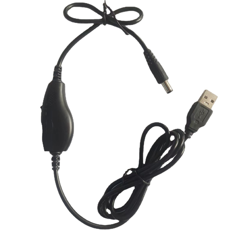 Φρέζα νυχιών USB 5V, 3 κινητήρες, 12-βήμα έλεγχος ταχύτητας, ρυθμιζόμενος διακόπτης εμπρός/πίσω, DC κυκλικό βύσμα τροφοδοσίας