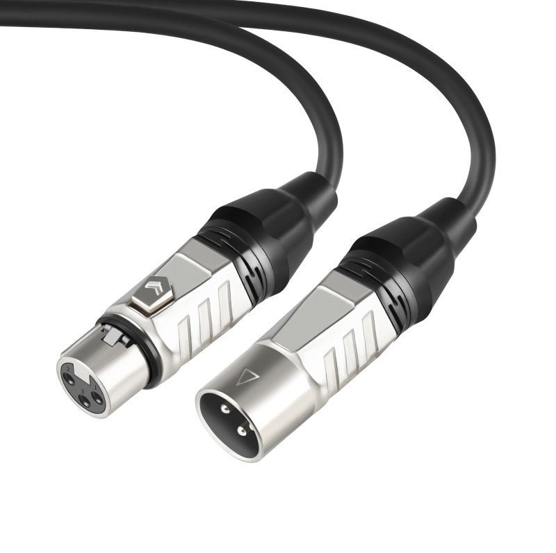 MiC XLR kabel za mikrofon, muško–ženski priključak, profesionalni zvuk