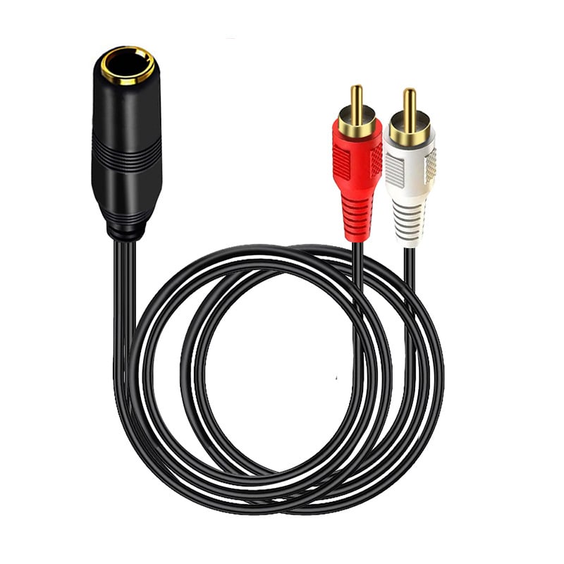 Audio kabel, 1 na 2 RCA, 3-jezgreni bakreni vodiči