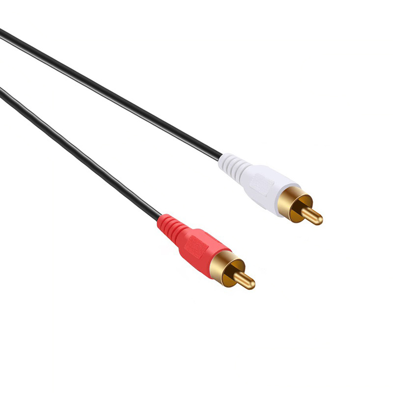 Audio kabel, 1 na 2 RCA, 3-jezgreni bakreni vodiči