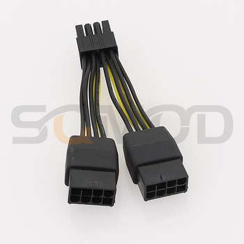 Cablu de alimentare GPU pentru placa NVIDIA Tesla, 8 pini, cu un cap de conectare unic, adaptor extins