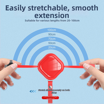 Cablu de încărcare 3 în 1 cu conectori Lightning, Micro USB și USB-C; putere de ieșire maximă 66W; material TPE