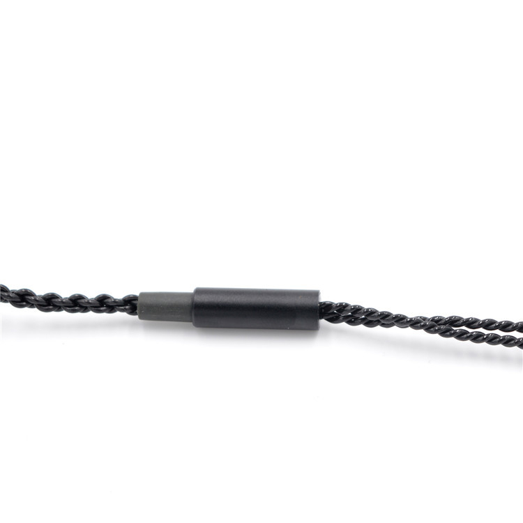 BQEYZ C1 IEM savienojošais kabelis, 3,5 mm ligzda, dubulti 0,78 mm PIN, vara bez pārklājuma sirds