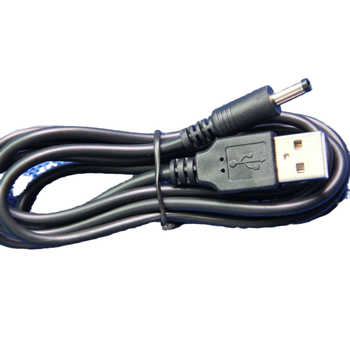 Stolējama lampa ar DC uzlādes vadu un papildu apgaismojumu un odi uzlikšanas kabeli — Gold Line Wei; Modelis DC charging line; Savienojums: barošanas kabelis; Vada kodols: tinēts vara; Vada materiāls: oksigēnvaba vara