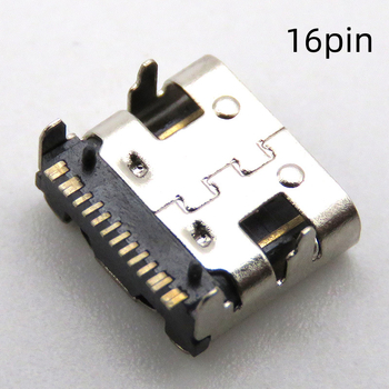 Type-C ženski konektor 16 PIN, 1 jezgra, LCP izolator, FOXECO