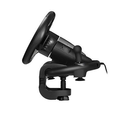 Laishida PXN-V3 τιμόνι αγώνων για PC/PS3/PS4/Xbox One/Switch, διεπαφή USB, ABS κατασκευή, περιλαμβάνονται πετάλια