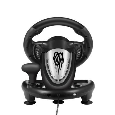 Laishida PXN-V3 τιμόνι αγώνων για PC/PS3/PS4/Xbox One/Switch, διεπαφή USB, ABS κατασκευή, περιλαμβάνονται πετάλια