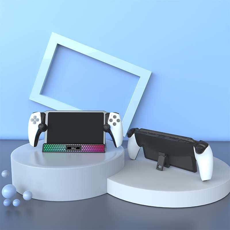 PS5 Portal punjačka baza za prijenosnu konzolu USB-C sučelje, ABS kućište, kompatibilno s PS5 Portal