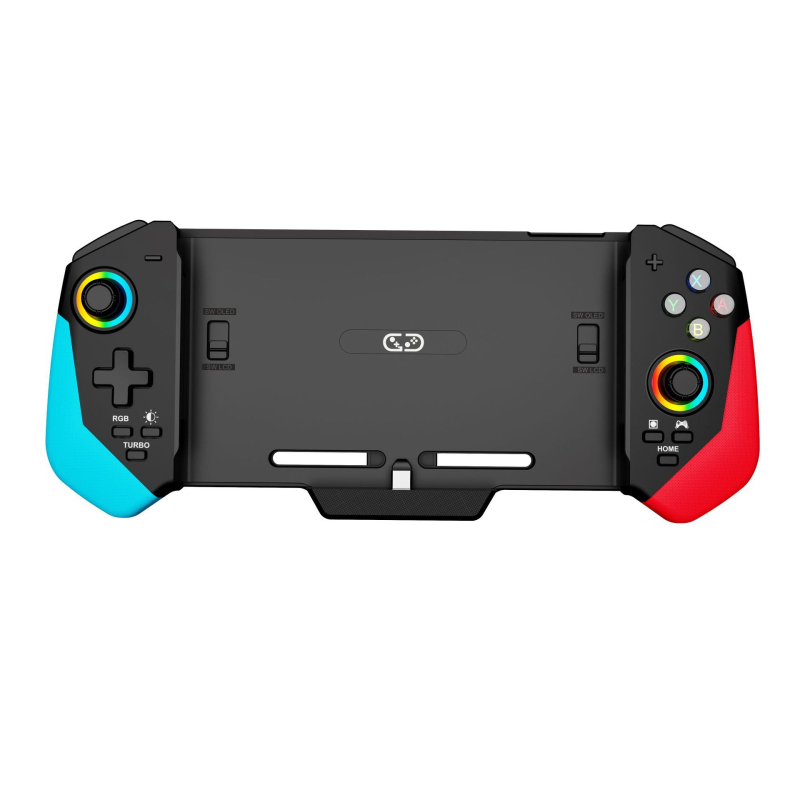 Ipega STK-7047 controller pentru Nintendo Switch și Switch OLED, cu giroscop de 6 axe și iluminare RGB
