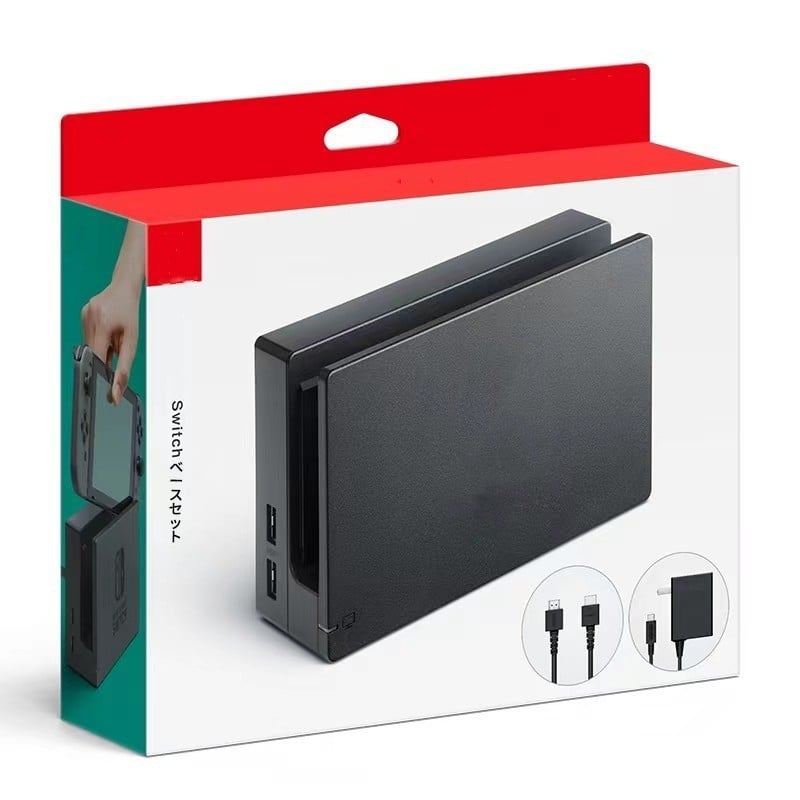 Nintendo Switch 2. generacije baza za dokiranje, PC materijal, težina 350 g, pakiranje uključuje Switch bazu