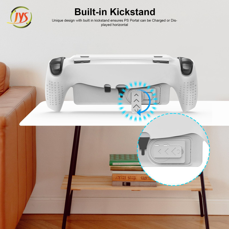 JYS TPU zaštitna futrola za PS5 Portal prijenosnu konzolu s preklopnim držačem (Model JYS-P5191)