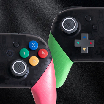 Αξεσουάρ Pro χειριστή Switch Pro: κάλυπτρα ABXY πλήκτρων и κυκλικά καπάκια D-pad - μάρκα Ajitomo, μοντέλο 317, ABS, 21 g