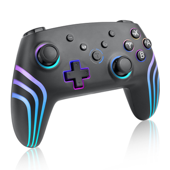 NS Pro bežični gamepad za Switch, Bluetooth, TYPE-C, šestosna vibracija, NFC, RGB osvjetljenje, kompatibilan s Androidom i iOS-om