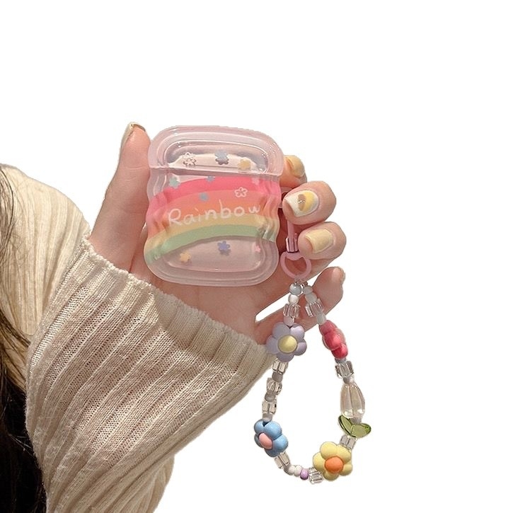 AirPods TPU futrola – prozirna, mekani omotač, potpuno pokriće, premaz sprejem