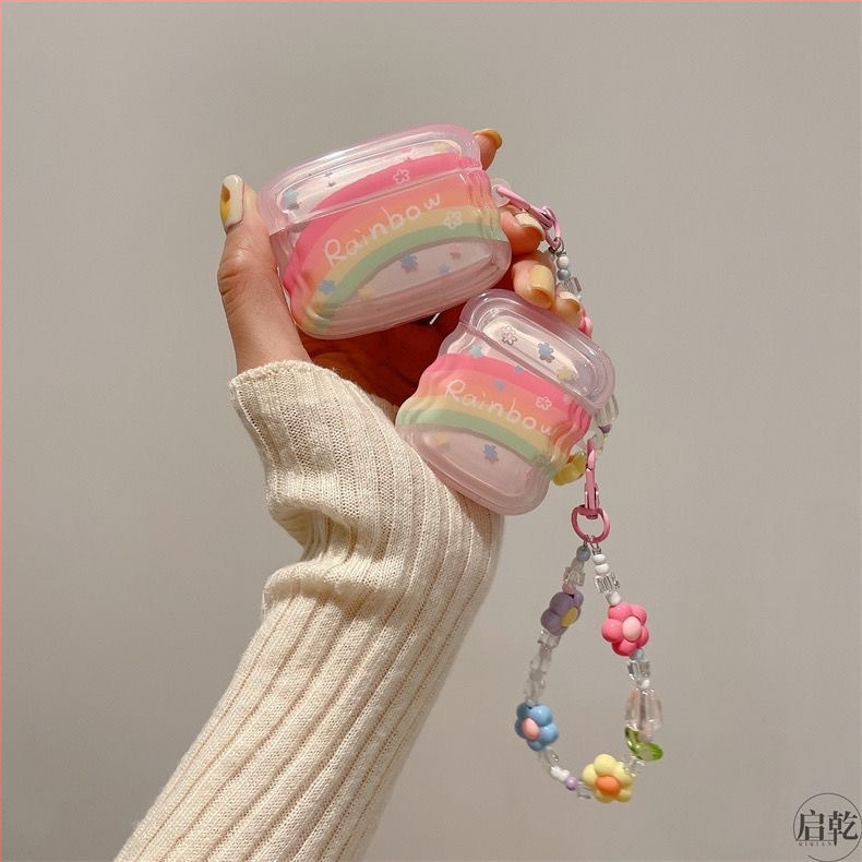 AirPods TPU futrola – prozirna, mekani omotač, potpuno pokriće, premaz sprejem