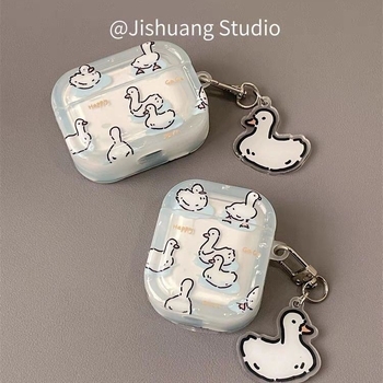 Carcasă de protecție AirPods a 4-a generație — Material TPU, Design portabil, Imprimare, Personalizabil pentru Apple