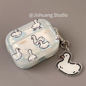 Carcasă de protecție AirPods a 4-a generație — Material TPU, Design portabil, Imprimare, Personalizabil pentru Apple