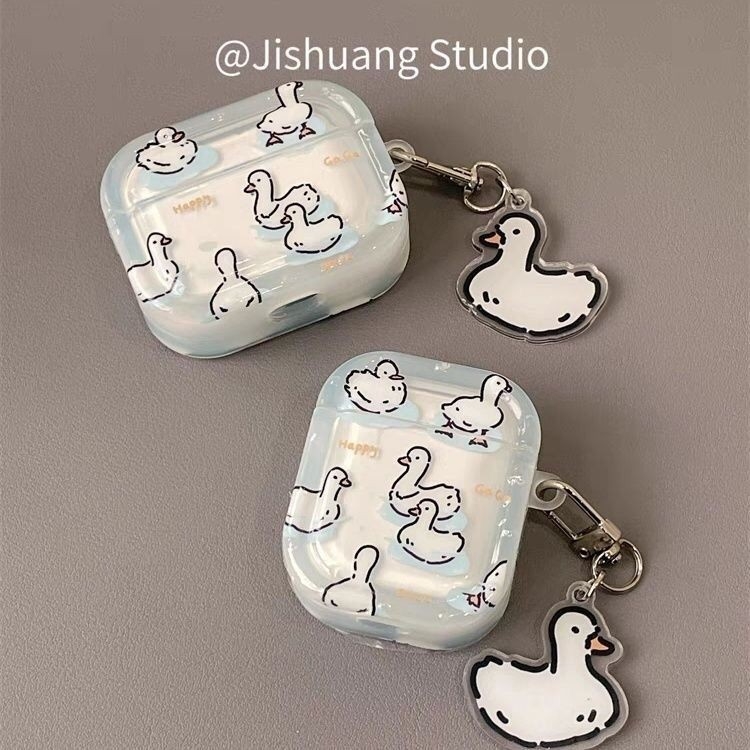 Carcasă de protecție AirPods a 4-a generație — Material TPU, Design portabil, Imprimare, Personalizabil pentru Apple