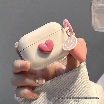 Pouzdro AirPods TPU s vyrazeným karikatúrnym dizajnom – prenášateľné pre Apple slúchadlá (AirPods 1–4, Pro 2/3)