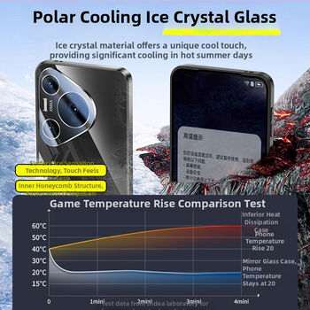 Kelijia θήκη κινητού Huawei Pura70, μινιμαλιστικό και ολοκληρωμένο στυλ, κατασκευή με καθρέφτη, αντιπτώσης