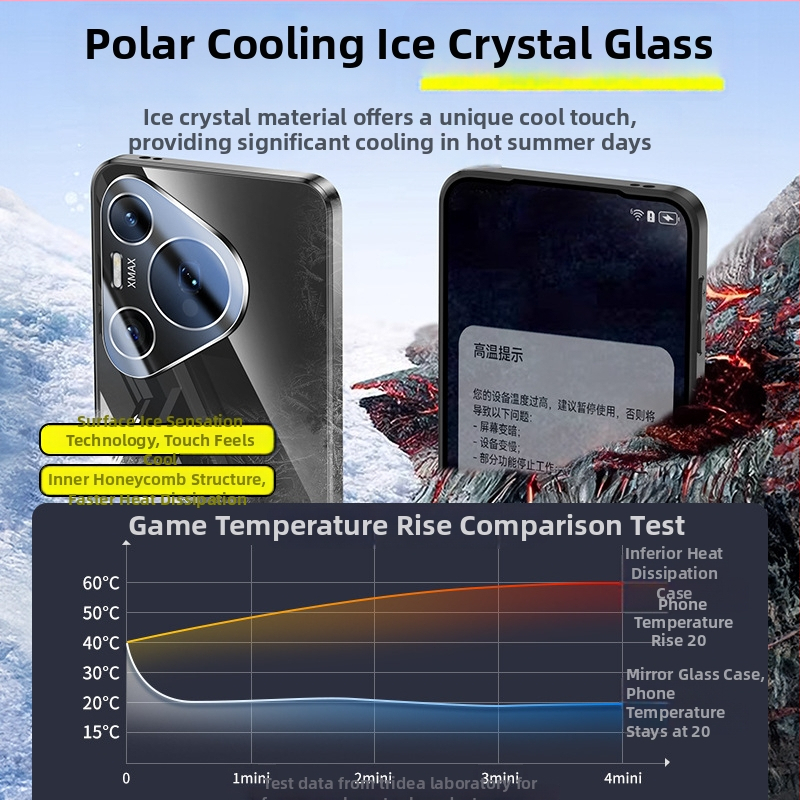 Kelijia θήκη κινητού Huawei Pura70, μινιμαλιστικό και ολοκληρωμένο στυλ, κατασκευή με καθρέφτη, αντιπτώσης