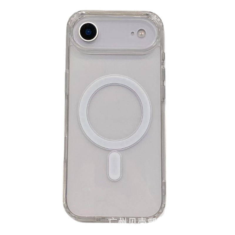 Kućište za telefon s MagSafe – potpuno pokriće, minimalistički dizajn, akrilni materijal, zaštita od pada, reljefna obrada