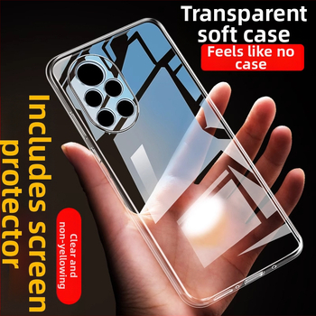 Huawei Nova 8 sērijas caurspīdīgs silikona korpuss – kritienu aizsardzība, aizsargapvalks Nova 8, Nova 8 Pro, Nova 8 SE