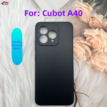 Cubot A40 viedtālruņa korpuss — TPU, smilšaina virsma, injekcijas veidnes formēšana, izturīgs pret kritieniem, izturīgs pret pirkstu nospiedumiem