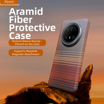 Huawei Mate70 Pro vāciņš no Kevlar aramīda šķiedrām, cieta konstrukcija, karstā presēšana, pielāgojams, nodilumizturīgs