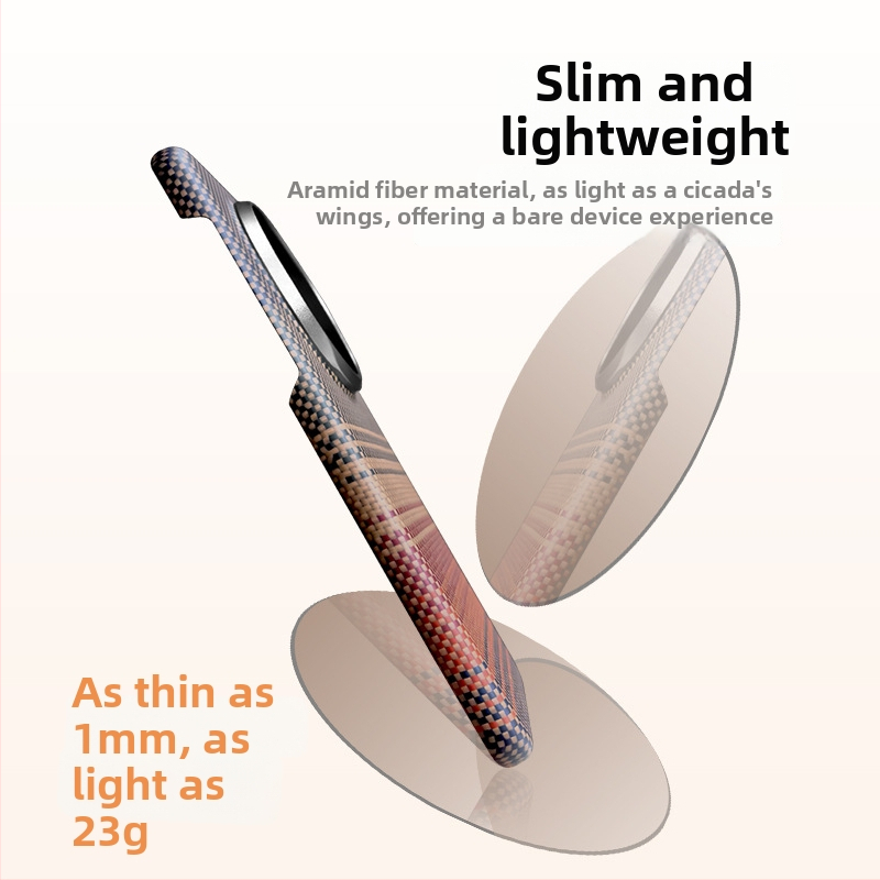 Huawei Mate70 Pro vāciņš no Kevlar aramīda šķiedrām, cieta konstrukcija, karstā presēšana, pielāgojams, nodilumizturīgs