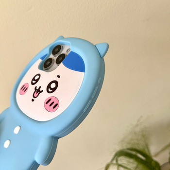 Bide szilikon iPhone tok, zuhanás elleni védelem, rajzfilm mintázat, All-inclusive stílus (japán és koreai), kompatibil az iPhone 11–17 modelllekhez