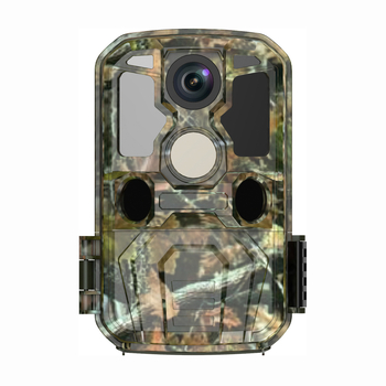 Išorinė IR medžioklės kamera su naktiniu matymu, CMOS jutiklis, 1080p raiška, 85° matymo kampas, atspari vandeniui.