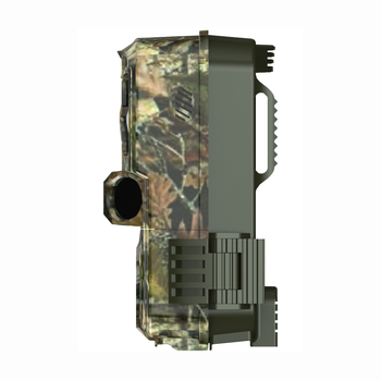 Išorinė IR medžioklės kamera su naktiniu matymu, CMOS jutiklis, 1080p raiška, 85° matymo kampas, atspari vandeniui.