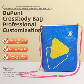 Dupont papīra plecu soma, ofseta drukāšana, preču zīmols Chisheng, universāla iepakojuma soma