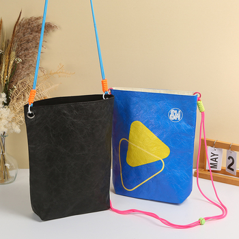 Dupont papīra plecu soma, ofseta drukāšana, preču zīmols Chisheng, universāla iepakojuma soma