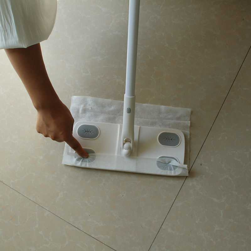 Vienkartiniai mopų audinys su elektrostatiniu dulkių šalinimu, grindų nepluošto popierius, sausam ir drėgnam naudojimui, 30 vnt.