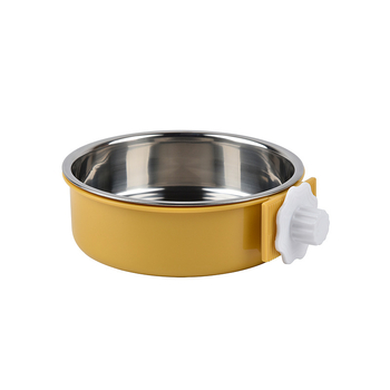 Pastoral Star Tök alakú macska- és kutyatál, PP külső és 201 rozsdamentes acél belsővel, anti-dőlés és anti-öntés