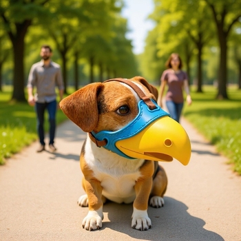 Brnjica za psa od TPR-a i webbinga, maska protiv ugriza, uređaj protiv lajanja, vodootporna, prilagodljiva