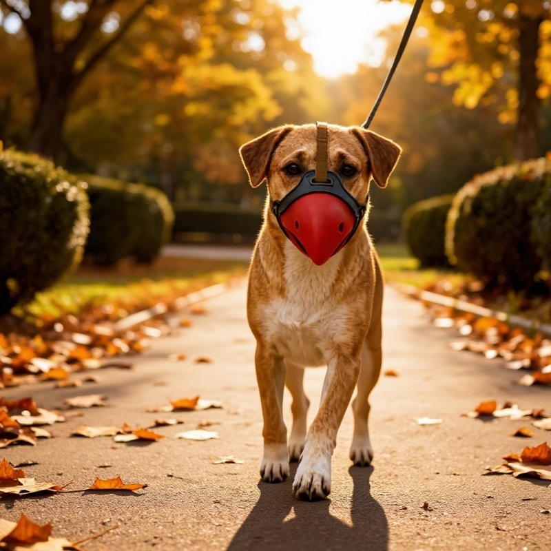 Brnjica za psa od TPR-a i webbinga, maska protiv ugriza, uređaj protiv lajanja, vodootporna, prilagodljiva