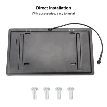 Okvir registarske pločice automobila s preklopnim mehanizmom, univerzalna kompatibilnost, izrađen od željeza