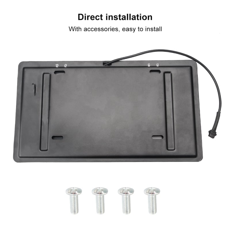 Okvir registarske pločice automobila s preklopnim mehanizmom, univerzalna kompatibilnost, izrađen od željeza