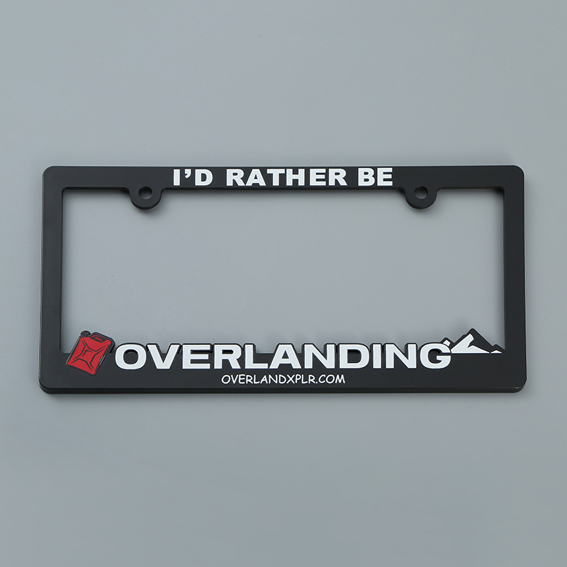 ABS okvir za registracijsku pločicu, univerzalni, model SY227abs, materijal plastika, broj dijela SY227abs, marka Sen yan, prilagodba dostupna