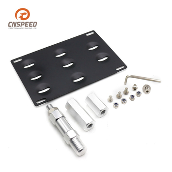 Univerzalni prednji okvir za registarsku tablicu od aluminijske legure, kompatibilan s BMW F serijom; dodatak YC101096, CNSPEED marka.