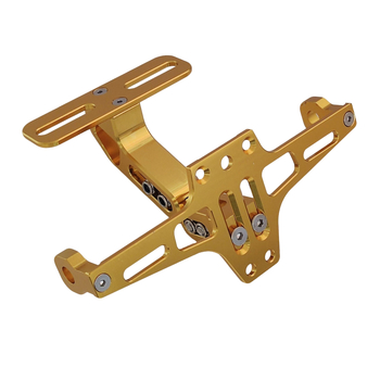 CPJ-01 Univerzalni stražnji nosač registarske pločice za motocikl, CNC aluminijska legura, sklopni teleskopski