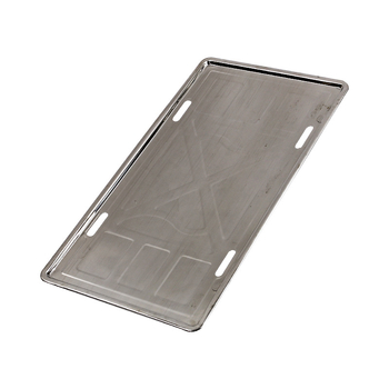 Okvir za registarsku pločicu kamiona od nehrđajućeg čelika • Univerzalan za kamione • Materijal: nehrđajući čelik • Broj dodatka: DC • Marka: Ji Dingchang